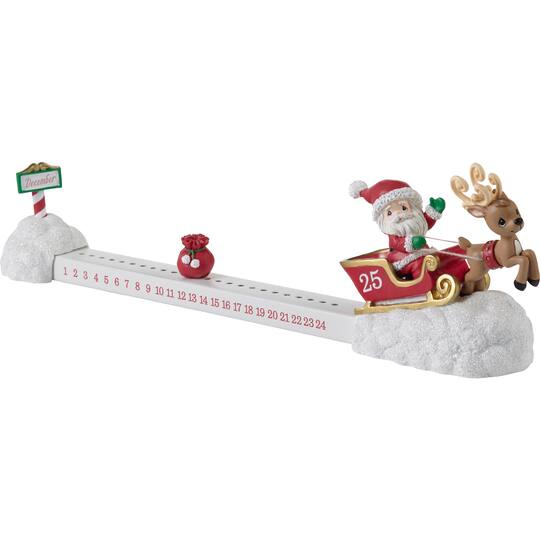 Precious Moments 14 Here Comes Santa Claus Countdown Calendar Michaels Precious moments 14 here comes santa claus countdown calendar michaels